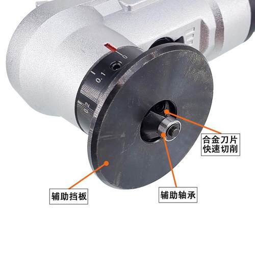 帝AT-6065迷你气动倒角机手毛持式金属修边凌磨机45度刺打圆弧坡