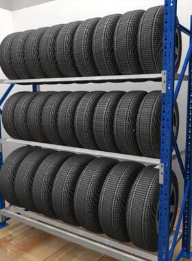 仓S储轮胎货架轻型货货架455075mm易拆卸房多层765库置物架4仓储