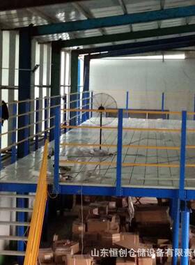 863阁楼平大构仓库隔二层可制拆台装工厂定阁楼货架电商重型钢结