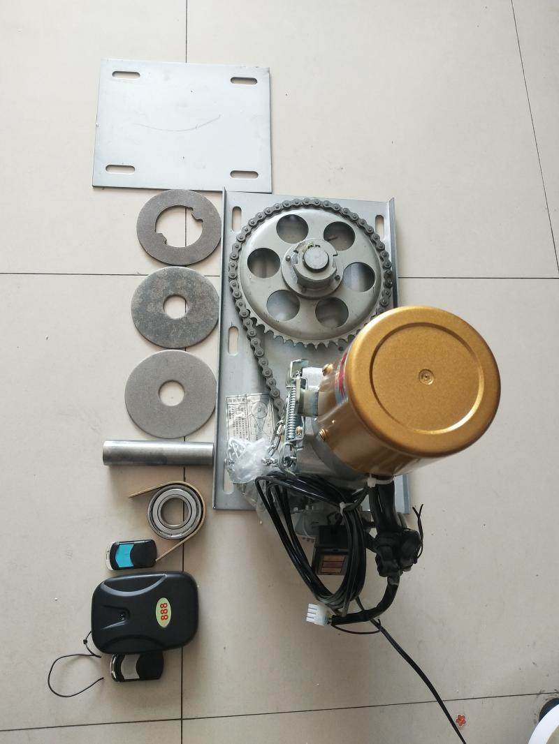 富昌卷闸门电机自动卷帘门全套配件电动车库门电机遥控电动开门机