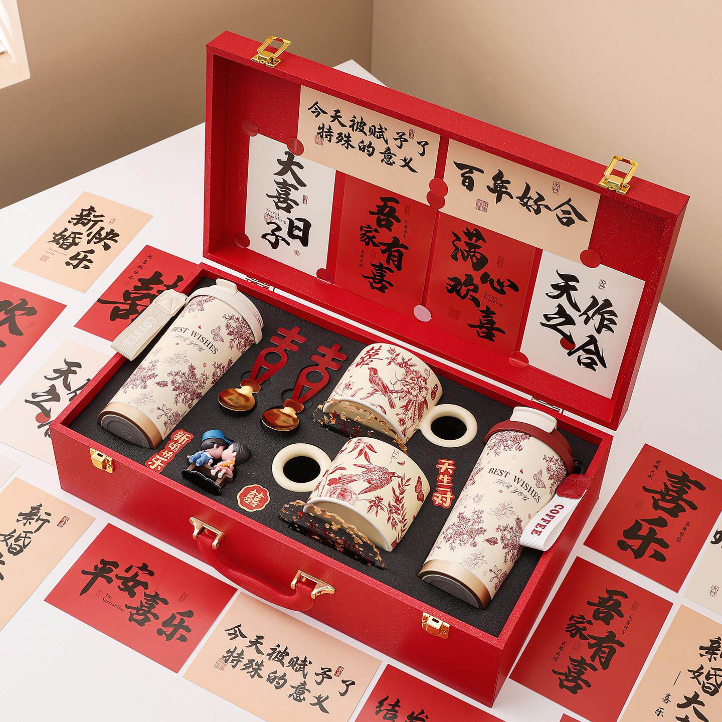 结婚品礼人新娘特送别的新婚礼物送闺新蜜朋保温包套友高级实用保