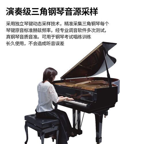 手卷电子钢琴88键盘专业折叠便携式成人初学者儿童幼师女家用随身