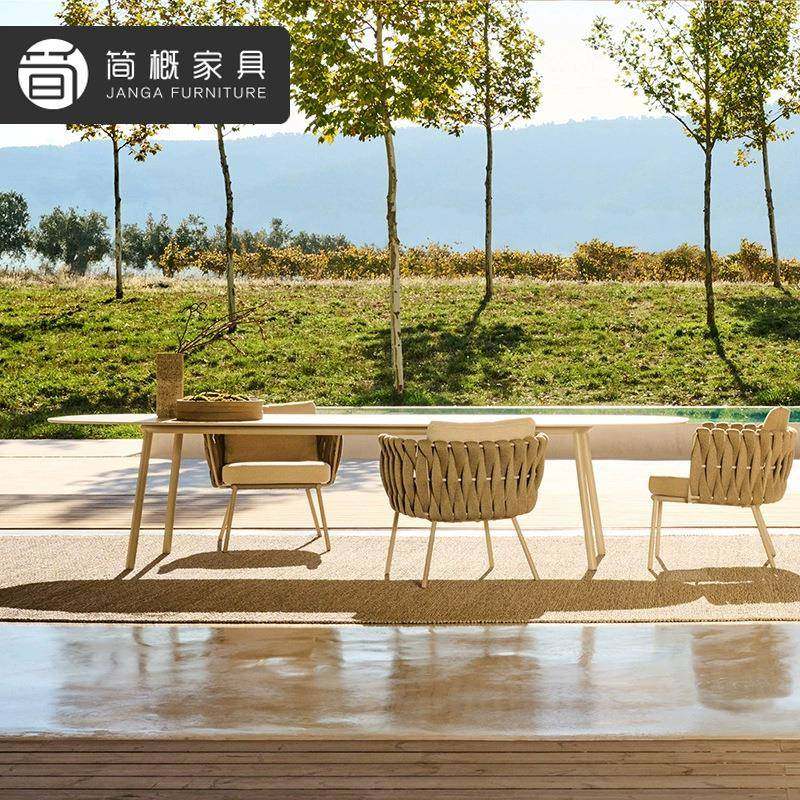 户外庭院花园桌椅别墅露台岩板长桌酒店民宿阳台休闲藤沙发茶桌椅,鲜花速递/花卉仿真/绿植园艺,割草机/草坪机,淘宝优惠券,粉丝福利购,淘宝优惠卷