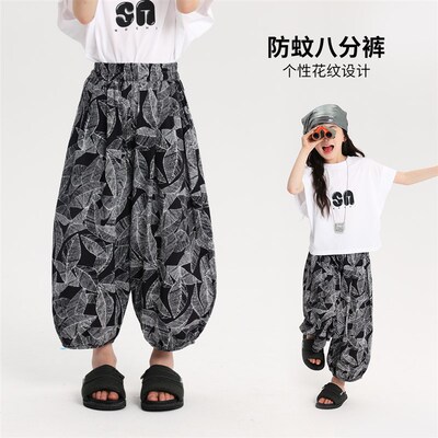 4.22号7点夏装上新女童裤子2025夏季新款儿童百搭舒适休闲长裤
