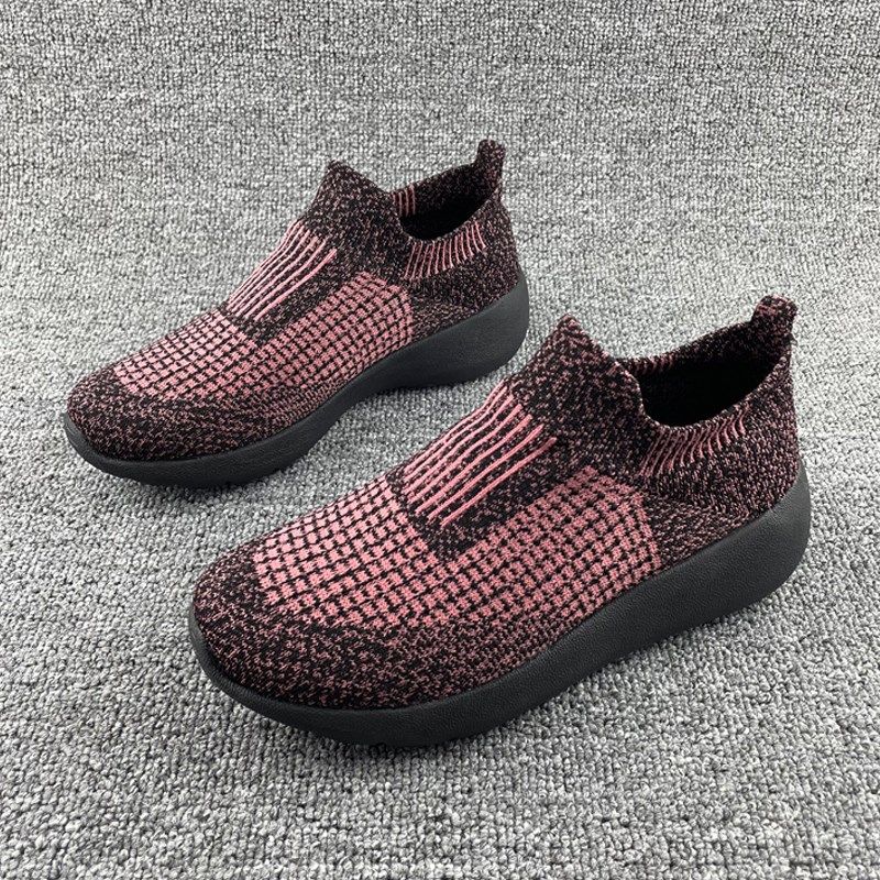 鞋子女胖脚宽脚大尺码不累脚软底平底休闲圆头深口透气潮一脚蹬单,女鞋,深口单鞋,淘宝优惠券,粉丝福利购,淘宝优惠卷