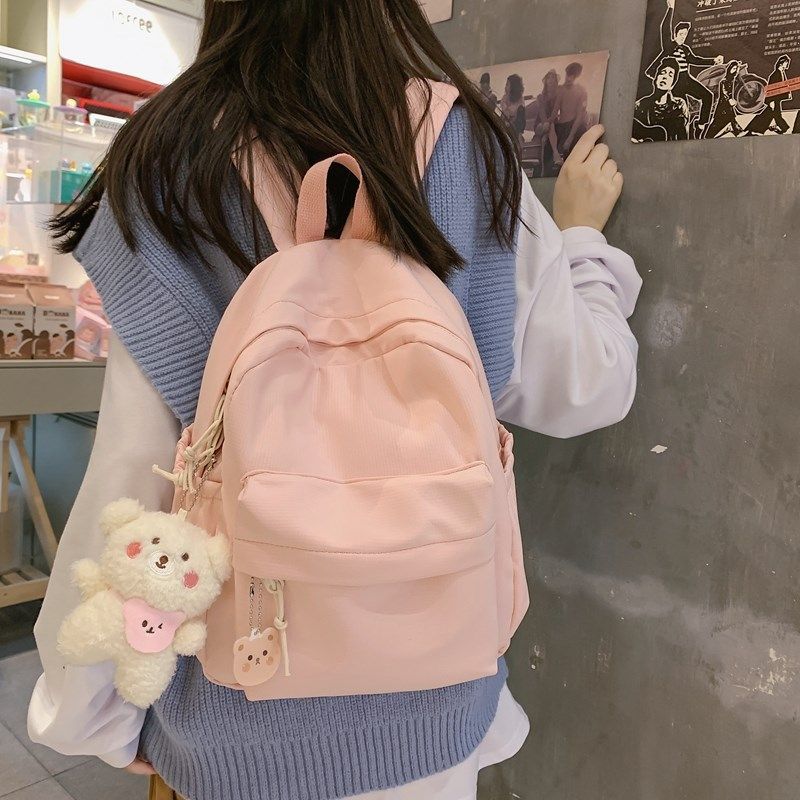 夏季小众女童春游双肩包迷你小学生小背包小型书包小巧简约纯色,箱包皮具/热销女包/男包,双肩背包,淘宝优惠券,粉丝福利购,淘宝优惠卷