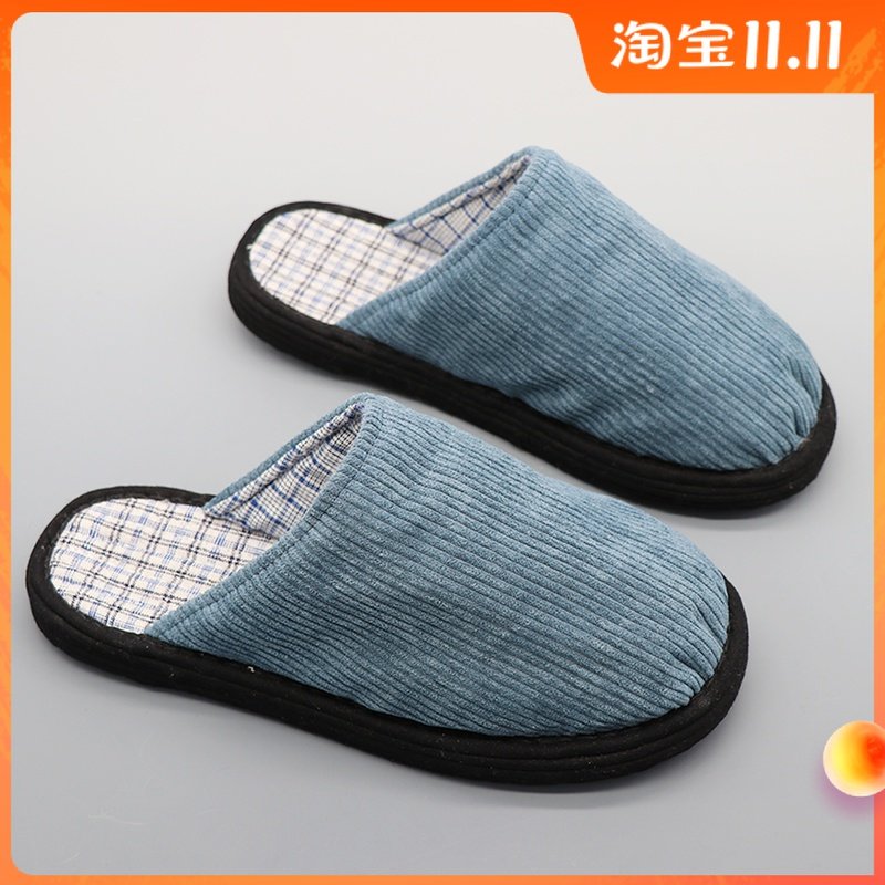 传统复古手工千层底布鞋男女秋冬居家保暖包头加厚棉拖鞋保暖静音,女鞋,包头拖,淘宝优惠券,粉丝福利购,淘宝优惠卷