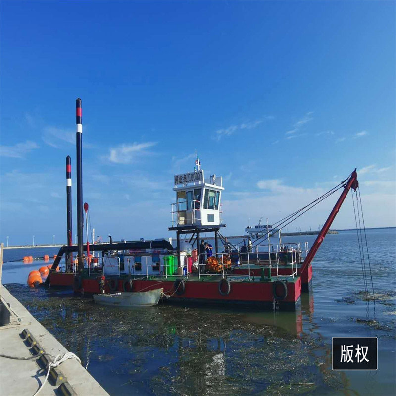 18寸清淤绞吸船 挖泥船下挖深度 河北绞吸式清淤船厂家