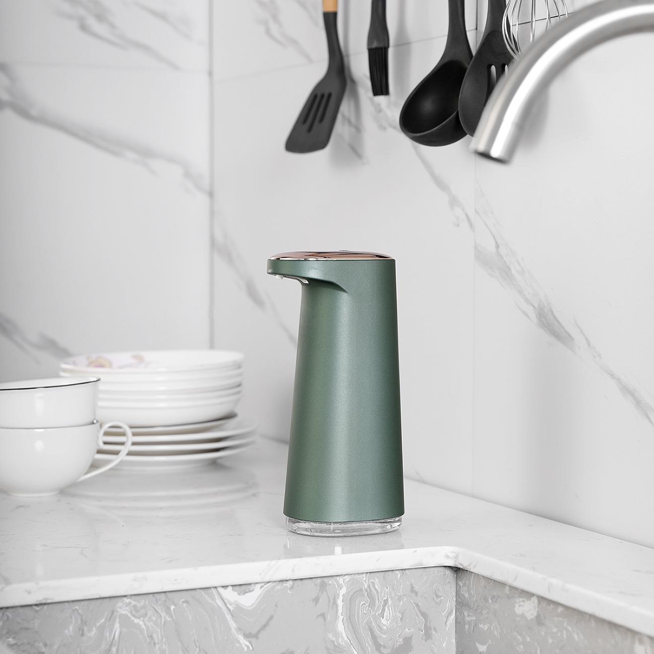 家用厨房水槽洗洁精全自动出液机 电动感应免洗手凝胶洗手液机