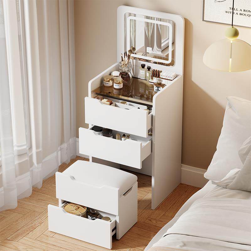 梳妆台卧室小户型化妆柜床简约翻盖梳妆镜斗柜收纳一体轻奢化妆桌,3C数码配件,其它配件,淘宝优惠券,粉丝福利购,淘宝优惠卷