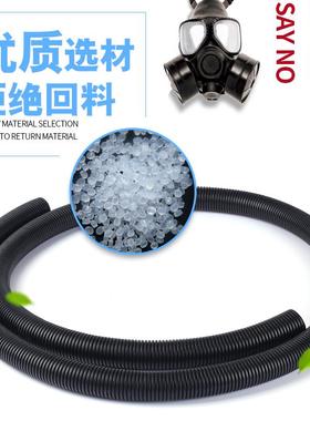 llPP聚丙烯阻燃塑料波纹管汽车线束软管穿线管防火电线保护管可开