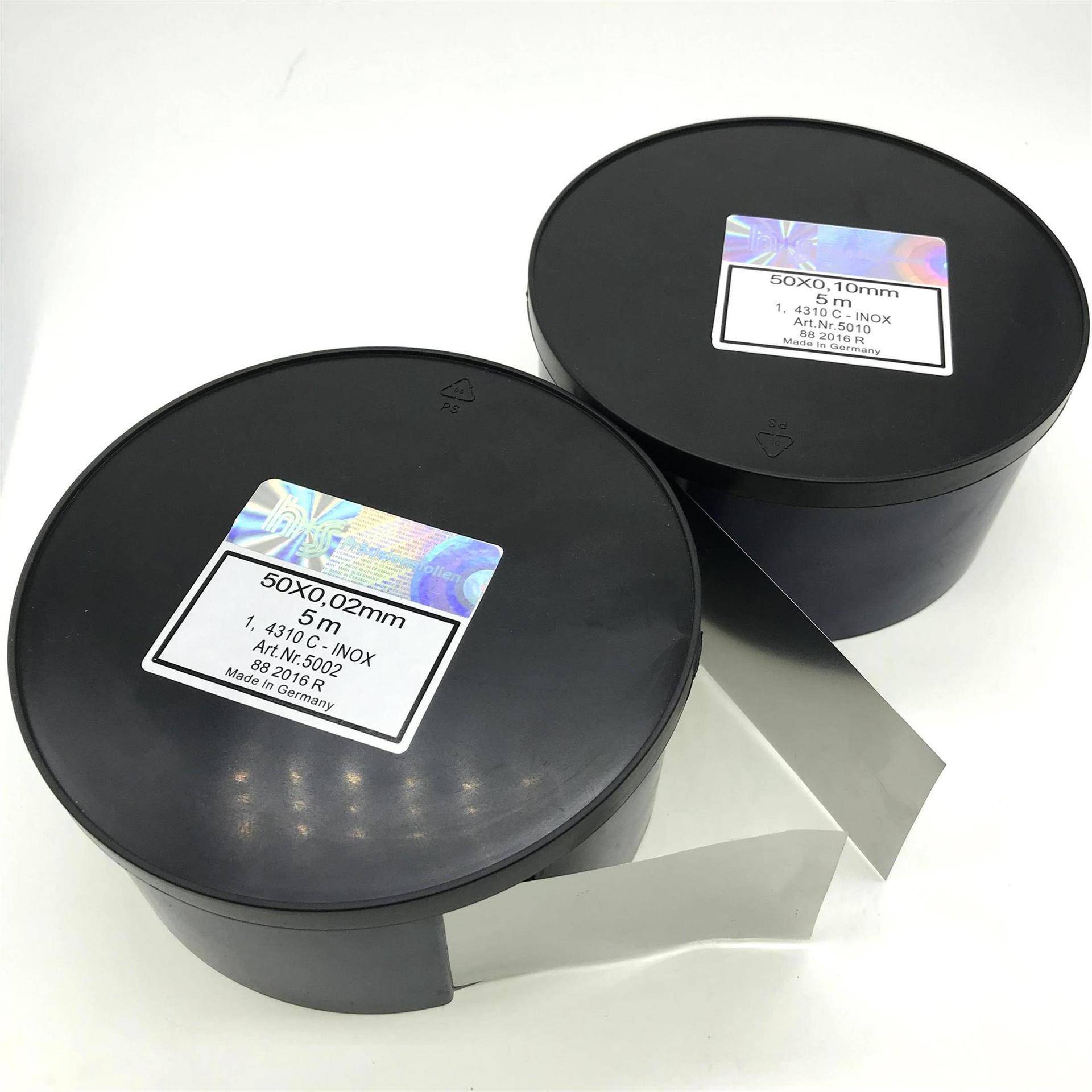 西德HS精密间隙片矽钢片0.01-1.0mm*50MM宽度 不锈钢模具塞尺片