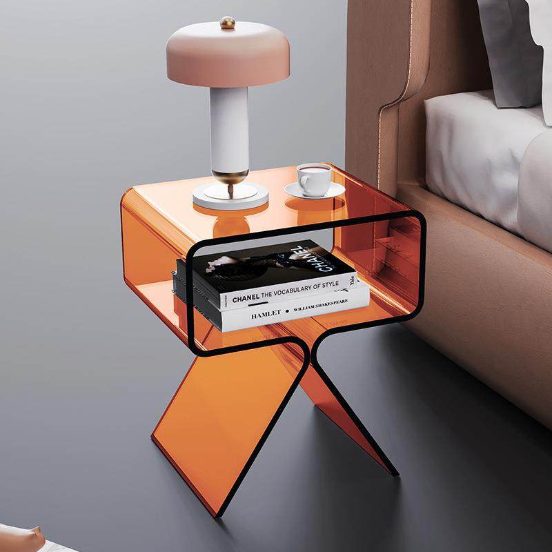 亚克力高透明书柜创意咖啡饮料桌轻奢简约边几现代网红床边收纳柜,鲜花速递/花卉仿真/绿植园艺,割草机/草坪机,淘宝优惠券,粉丝福利购,淘宝优惠卷