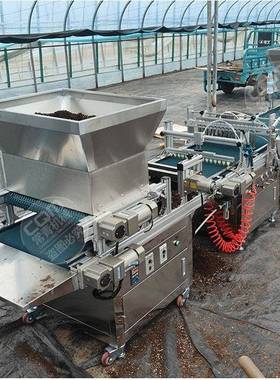 全自动盘育苗播DIX种机针土吸式育苗覆压盘穴点播机育苗穴穴盘播