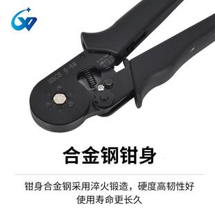 管型端子钳手动绝缘端子钳多18规格多功线能压子压接钳钳