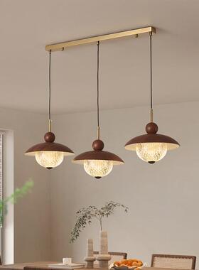 餐厅吊灯美式复古小餐桌灯饭灯49452法式中古床头吊书房灯三灯头