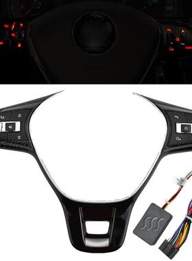 适用大众新朗逸polo宝来达凌渡桑速塔纳腾按多功能方向捷盘键9737