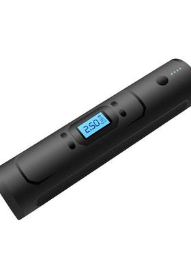 线便携式轮胎电动充车充61387气泵手持无电数显自行车打气泵载车