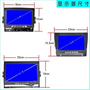 7高清车载4路录机像专显示屏客车货车用VGA部标机倒车影82760像1