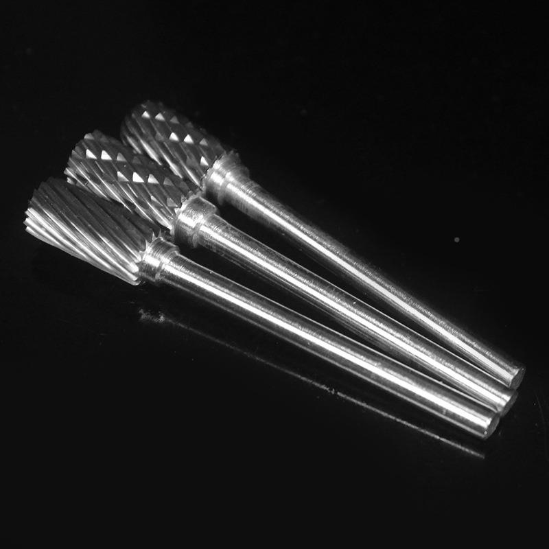 质合金旋转锉内磨头钻挫刀硬打磨工具电电动洗刀扩孔铣钨钢3X6单