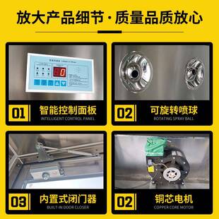 不锈钢风室单人双三人双净吹货淋机食品厂消SBD毒化除尘人风淋淋