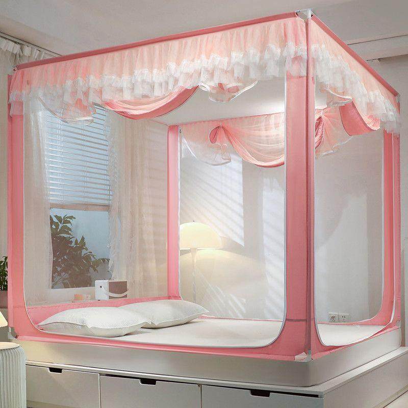 家用蚊帐202.5新款厂家直供卧室18m双人.5安米床蒙古包儿童防摔免,床上用品,蚊帐,淘宝优惠券,粉丝福利购,淘宝优惠卷