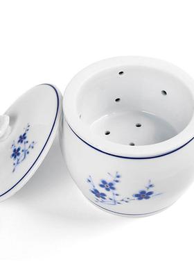 闽家用溢滤鸡汤隔炖盅双层FHG过内胆带孔隔水炖锅煲汤燕窝补南品