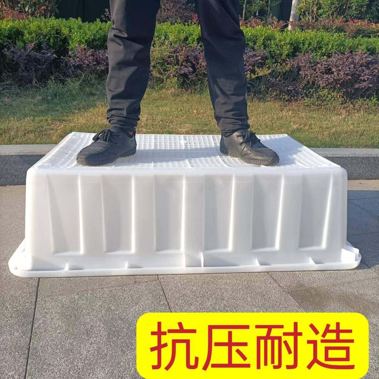 厂家大津号长方水形白色牛箱乌龟水养产殖泡瓷砖浅盆塑MXQ料箱,包装,塑料周转箱,淘宝优惠券,粉丝福利购,淘宝优惠卷