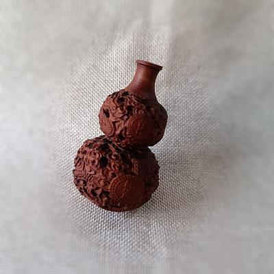 枣木龙葫芦芦ZOO双龙戏珠盘葫吊坠汽车挂件祥葫龙葫芦摆件枣木芦