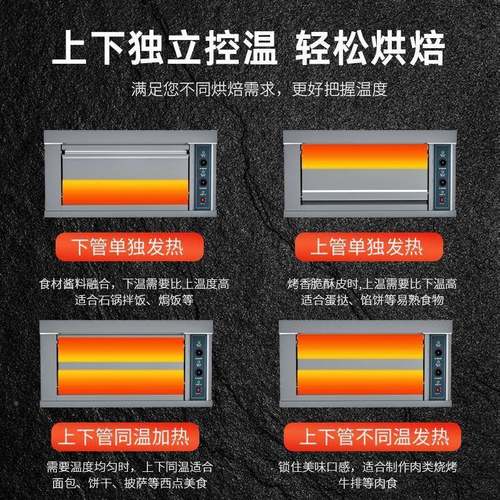 商用石锅烤箱商烤烤箱大容用量一两层层三层电热箱拌饭黄CEJ焖鸡