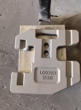 应配重电铁供工程施工铸铁垫49531块拖机后轮配重块梯输拉送机配