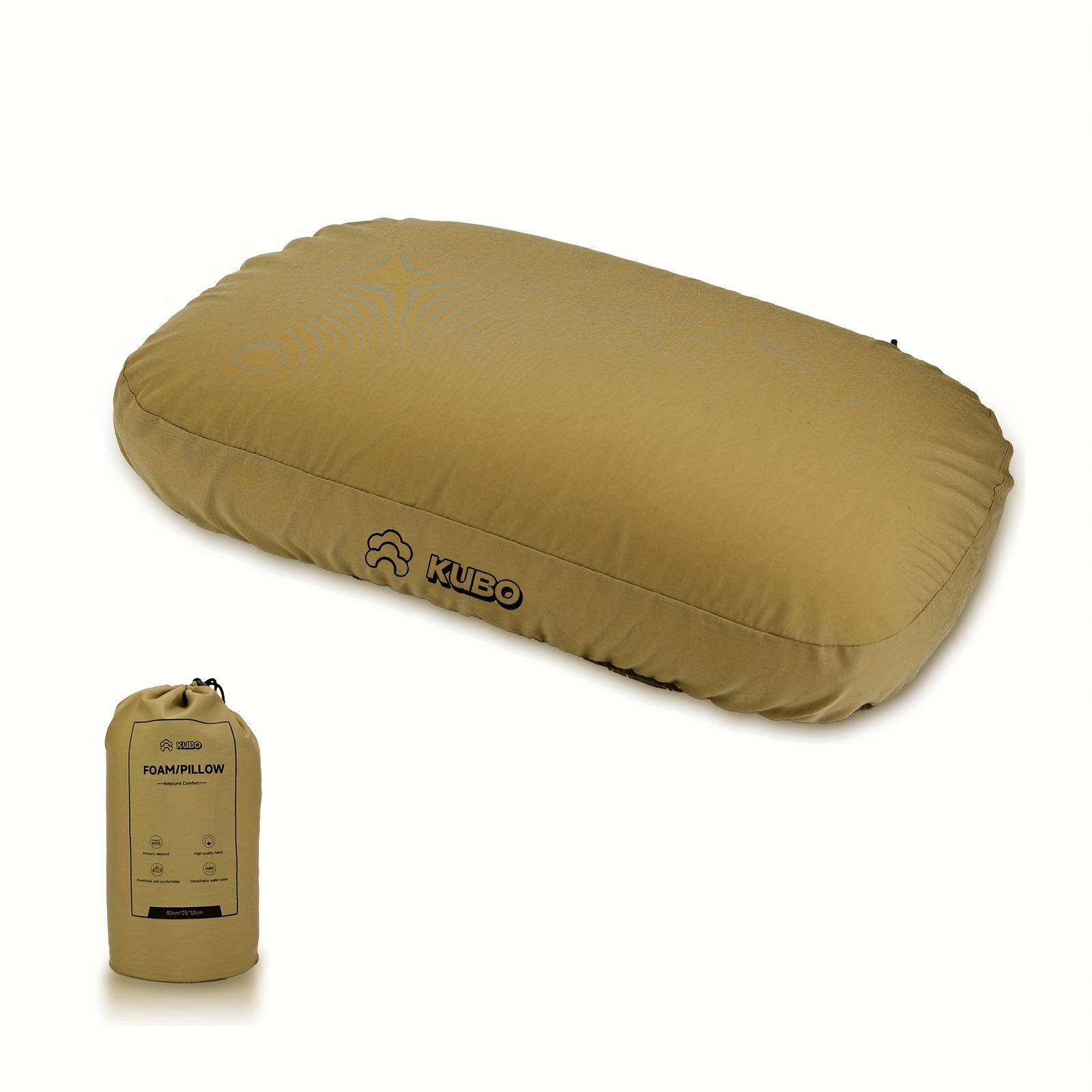 记棉枕FGE户外露营旅行颈椎枕头便回携午休枕头忆慢弹记忆枕