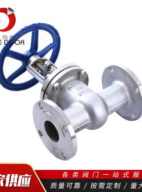 304/316LP不锈钢法兰闸阀Z14W-16不锈钢CLB闸阀DN2550100