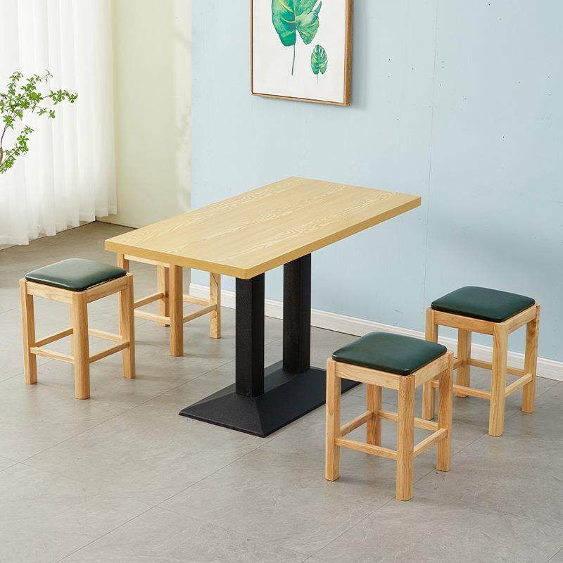 快餐小吃奶馆茶饭店桌椅木凳子早餐面米线麻辣商烫店餐桌XFD用实,商业/办公家具,餐桌椅系列,淘宝优惠券,粉丝福利购,淘宝优惠卷