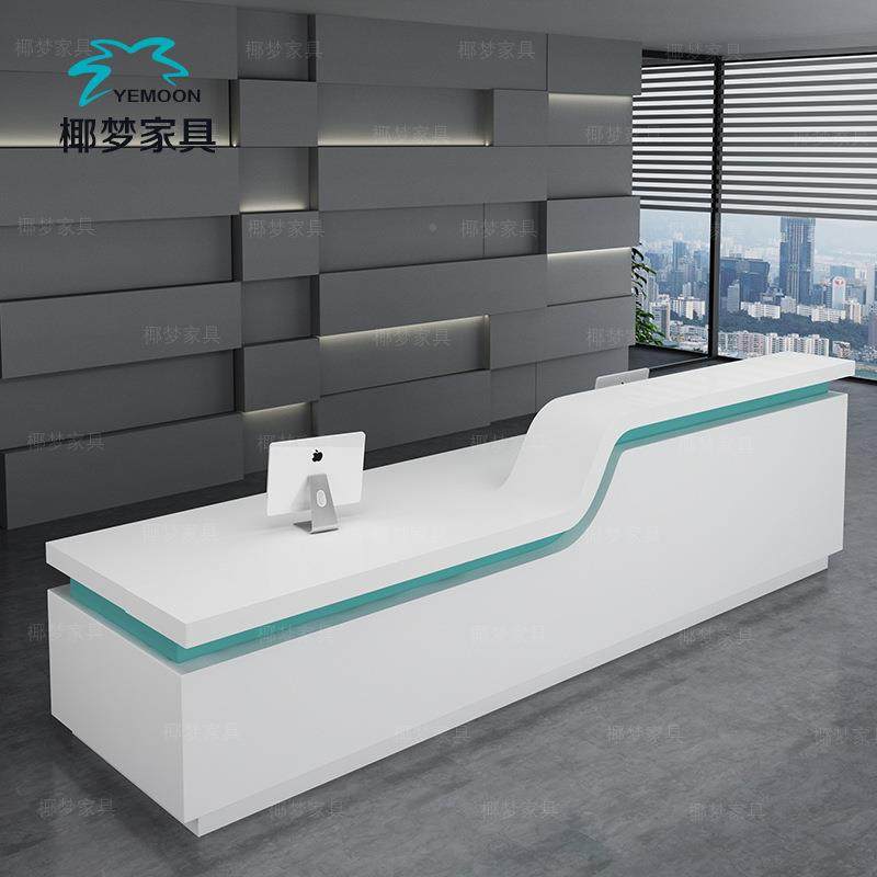 约现代漆烤收银台公司接待简柜医院YM7899导医台护士台站工作台咨,商业/办公家具,收银台,淘宝优惠券,粉丝福利购,淘宝优惠卷