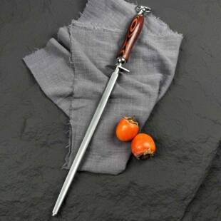 磁细高硬度碳钢特纹磨刀棒屠KSR-009宰专用磨刀棍神家用厨房力磨