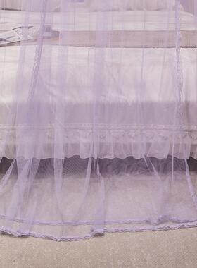 免安装吊顶圆顶公主风加大密蚊家用卧室1.8米20676床223高帐级0加