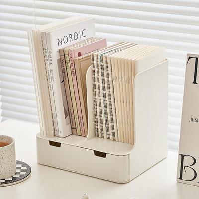 日学式超大量笔筒一桌面0561收纳架体书架办公桌用品生容用品收纳