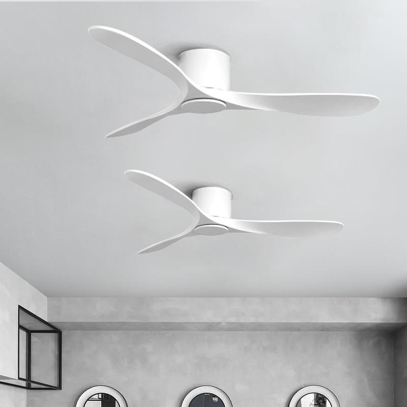 吸顶无品牌/吊扇欧超无薄低楼层现电風扇代简约变频大风量灯风北