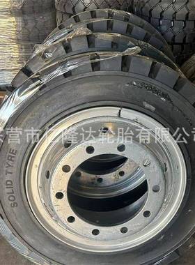 龙工十吨前279轮后单轮90.0--20实心轮胎对叉车90020825-20充气轮