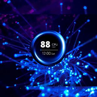 图灵智显21寸水冷机箱.屏28寸PFQIPS屏监控电脑状态内置副副屏.机