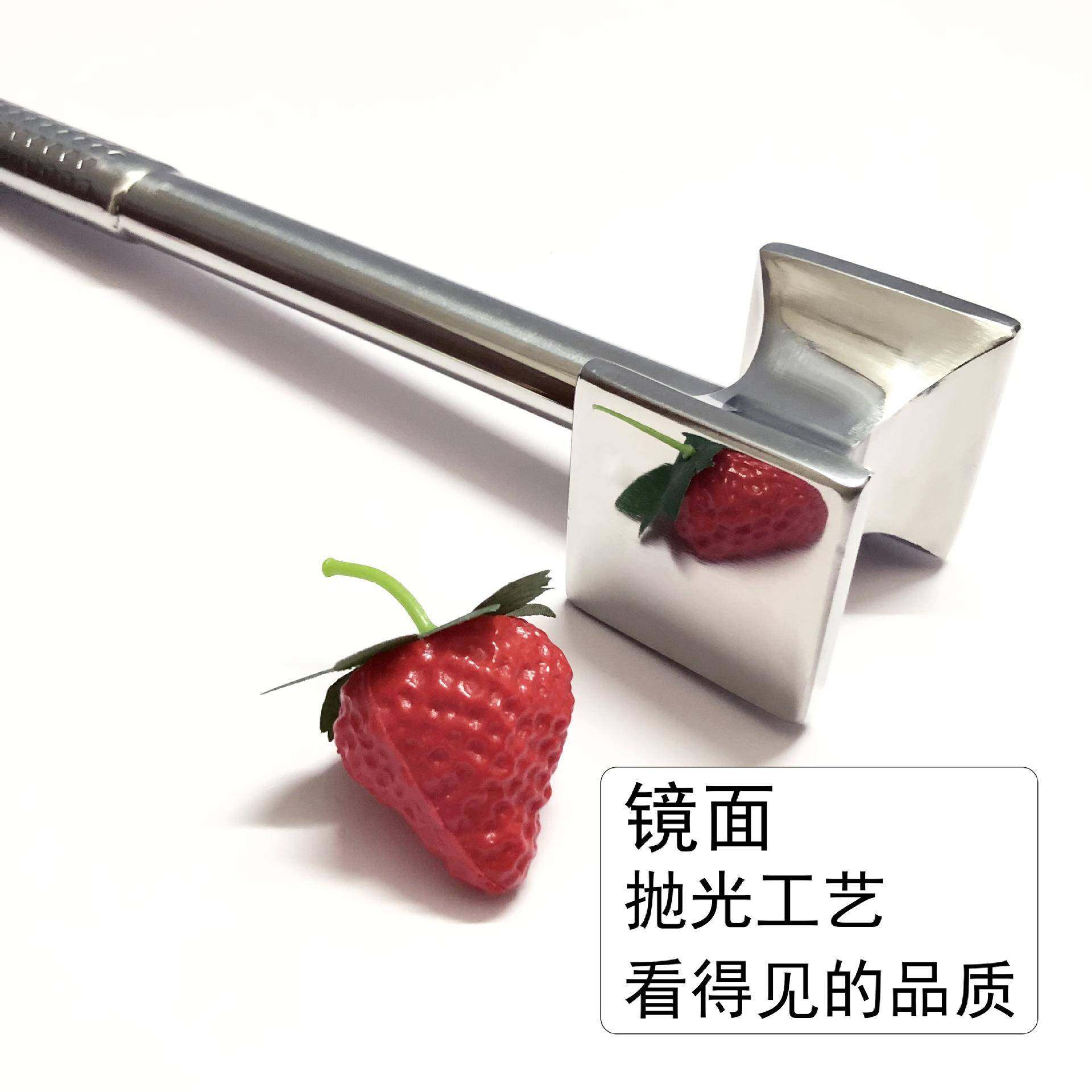 双0面肉锤敲家用34不锈钢牛排锤松肉FPL嫩锤肉锤厨房用具不锈钢肉,标准件/零部件/工业耗材,车间地垫,淘宝优惠券,粉丝福利购,淘宝优惠卷