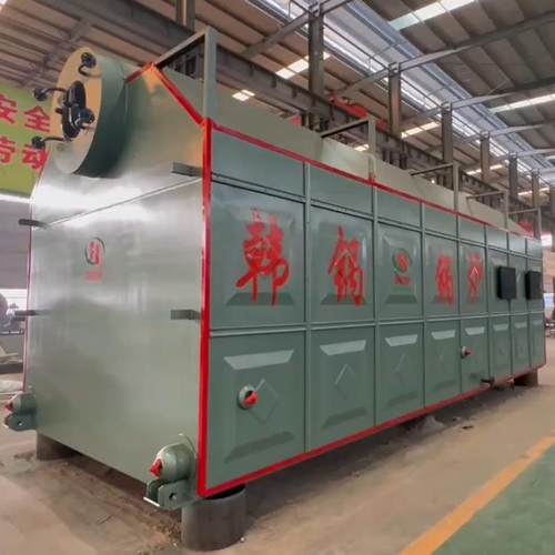 链条汽生物质锅炉双锅筒汽烧煤工KVI业用酿酒服装食品养护蒸蒸机