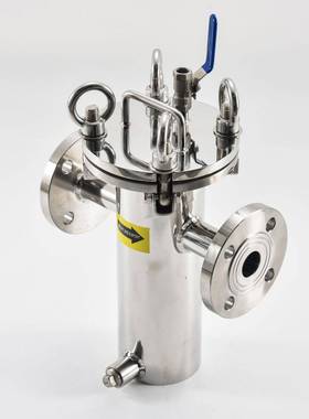 不锈钢篮式过滤器34/36卫生级快开除直通式管道0除污器VBZ篮式1污