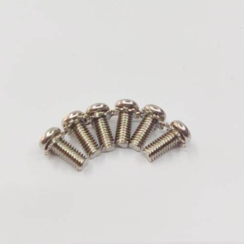 圆镀NEL镍M4十槽二合螺钉头字外齿垫花机牙螺钉平组尾螺栓现货