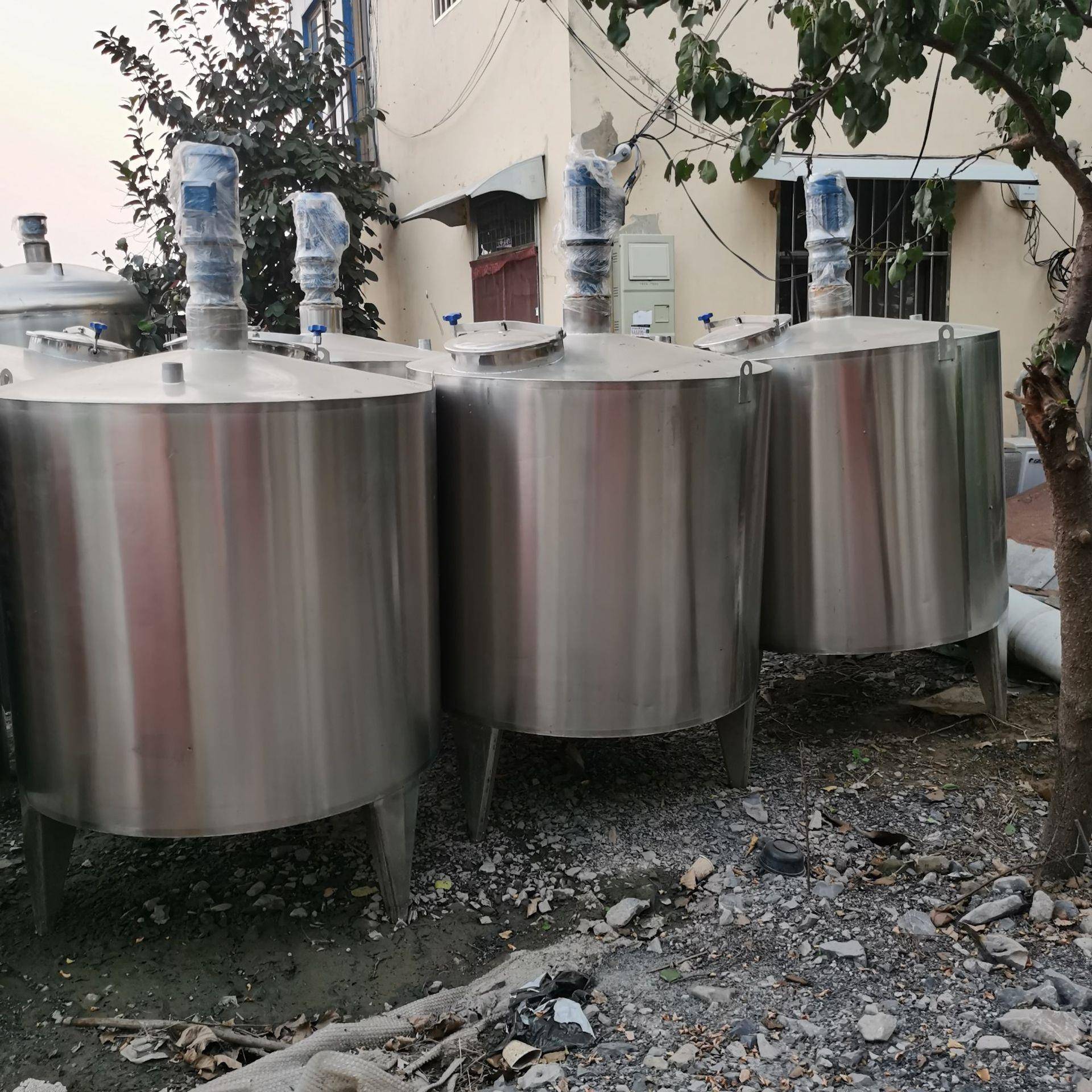 搅拌液体1-10吨搅罐304不锈钢加搅拌罐蜡木油拌搅热拌机