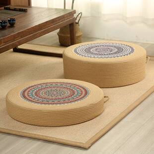 坐禅子修垫跪拜拜礼拜垫榻榻米盘腿墩FS758544子坐墩加厚垫打坐垫