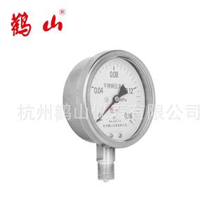 Y10BF不锈钢压力表酸碱表防腐300耐4不锈钢表气压THS厂家直销