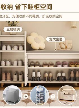 鞋柜用门口一入户门室爆款2025新款家UIU玄关柜体内门外楼道收纳