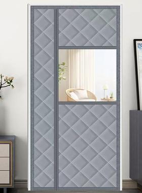 棉门加帘冬季用防风厚防寒保暖挡风空调温磁性自吸家隔断FLD20250